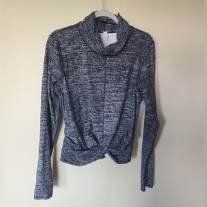Lululemon Athletica Cowl Neck Long Sleeve Tee